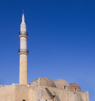 Mosque Neratze, the grand monument of Rethymno