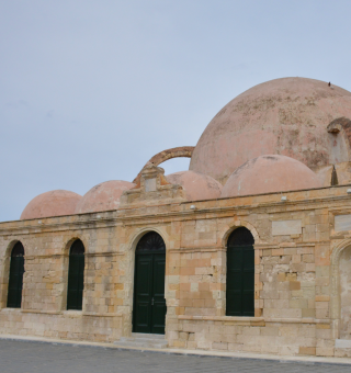 Yali Mosque, the mosque of the Venetian port of Chania