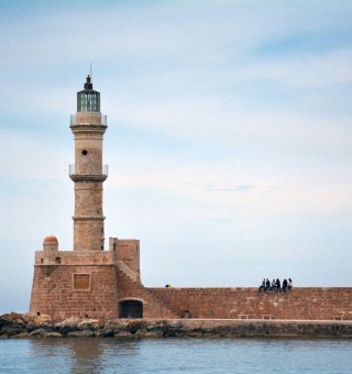 The Lighthouse of Chania, one of the oldest lighthouses in the world